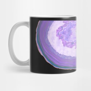 Purple Agate Slice Mug